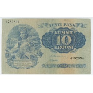 Estonia 10 Krooni 1928
