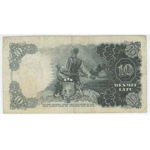 Latvia 10 Latu 1939