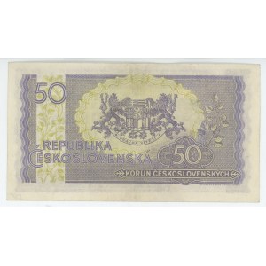 Czechoslovakia 50 Korun 1945 (ND)