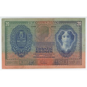 Austria 20 Kronen 1907