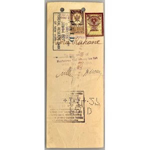 Belgium Banque Belge pour l'Etranger New York Agency Check for 25 Dollars 1926