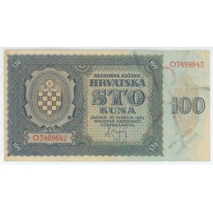 Croatia 100 Kuna 1941