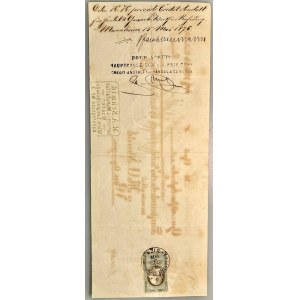 Germany - Empire Mannheim Jacob Nuemann Bill of Exchange 1876