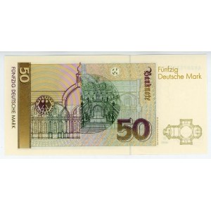 Germany - FRG 50 Deutsche Mark 1989