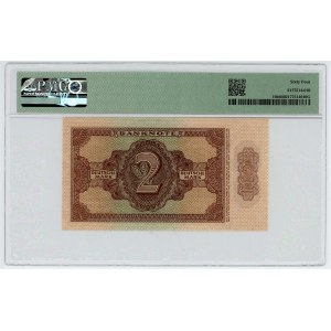 Germany - DDR 2 Deutsche Mark 1948 PMG 64