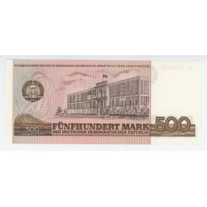 Germany - DDR 500 Mark 1985