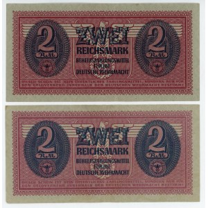 Germany - Third Reich 2 x 2 Reichsmark 1942 (ND)
