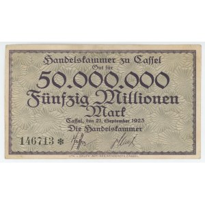 Germany - Weimar Republic Cassel 50000000 Mark 1923