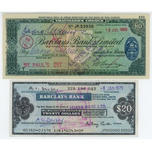 Great Britain 10 - 20 Pounds 1960 - 1979 Traveller's Checks