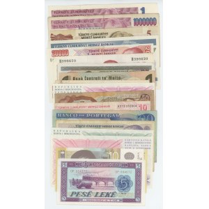 Europe Lot of 20 Banknotes 1964 - 2013