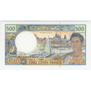 French Pacific Territories 500 Francs 2012 - 2013 (ND)