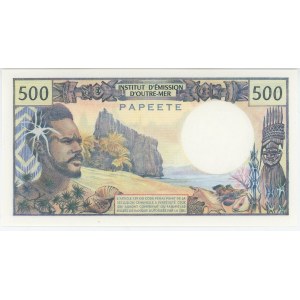 French Polynesia 500 Francs 1970 - 1992