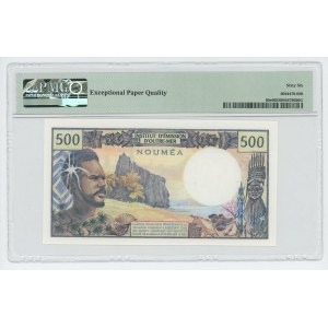 New Caledonia 500 Francs 1969 - 1992 (ND) PMG 66 EPQ