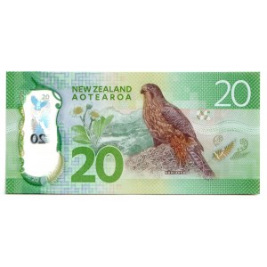 New Zealand 20 Dollars 2016