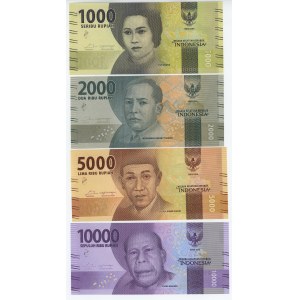 Indonesia 1000 - 2000 - 5000 - 10000 Rupiah 2016 / 2016
