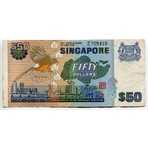 Singapore 50 Dollars 1976 (ND)