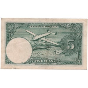 China 5 Yuan 1942