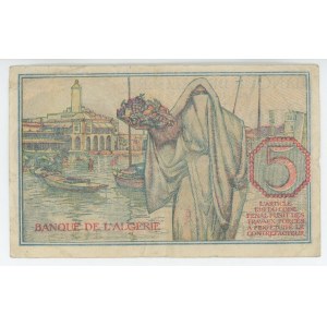 Algerien 5 Francs 1944