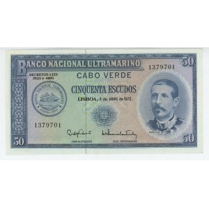 Cabo Verde 50 Escudos 1972