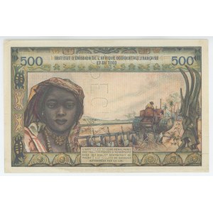 French West Africa Togo 500 Francs 1956 (ND) Specimen