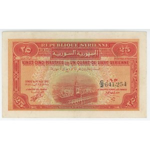 Syria 25 Piastres 1942