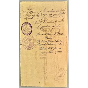 Argentina Banco Espanol del Rio de la Plata Buenos Aires Bill of Exchange 1915