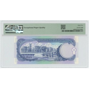 Barbados 2 Dollars 1995 (ND) PMG 65 EPQ