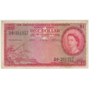 British Caribbean Territories 1 Dollar 1962