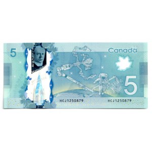 Canada 5 Dollars 2013