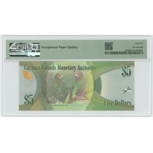 Cayman Islands 5 Dollars 2010 PMG 66 EPQ