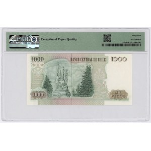 Chile 1000 Pesos 1980 PMG 65 EPQ
