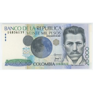 Colombia 20000 Pesos 2009