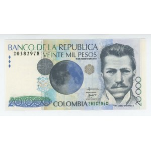 Colombia 20000 Pesos 2010