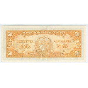 Cuba 50 Pesos 1958
