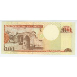 Dominican Republic 100 Pesos Oro 2001