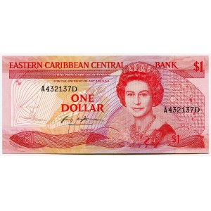 East Caribbean States 1 Dollar 1985 (ND) Grenada