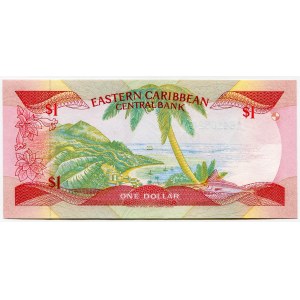 East Caribbean States 1 Dollar 1985 (ND) Grenada