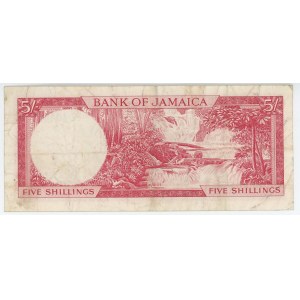 Jamaica 5 Shillings 1960 (1964)