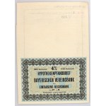 Germany - Third Reich Bond 4% of Bayerische Vereinsbank for 1000 Reichsmark 1942