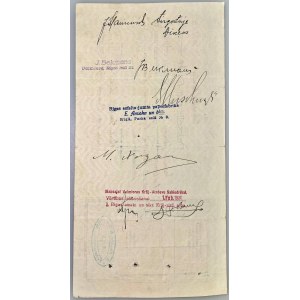 Latvia Riga Promissory Note for 30 Latu 1929