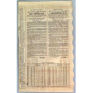 Romania Renta Romana 4% din 1894 Titlu de 500 Lei Obligatiune la purtator 1894