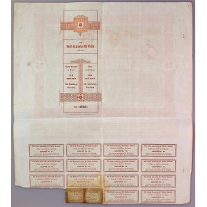 Russia Share of The North Caucasian Oil Fields for 187.50 Roubles 1913