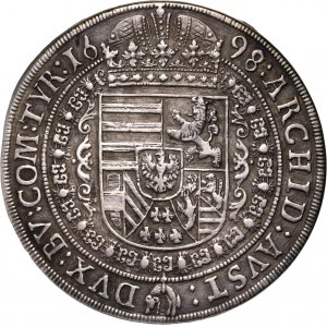 Austria, Leopold I, Thaler 1698, Hall