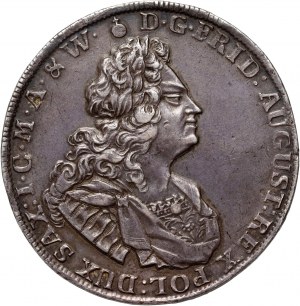 August II Mocny, dwutalar 1728 IGS, Drezno