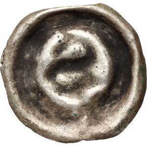 Kujawy, Siemowit III 1359-1381, brakteat, litera S