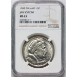 II RP, 10 Zloty 1933, Warschau, Jan III Sobieski