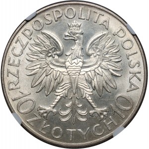 II RP, 10 Zloty 1933, Warschau, Jan III Sobieski