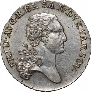 Duchy of Warsaw, Frederick August I, 1/3 thaler 1814 IB, Warsaw
