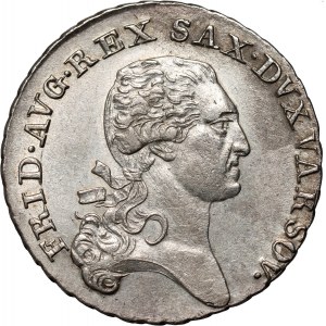 Herzogtum Warschau, Friedrich August I., 1/3 Taler 1814 IB, Warschau