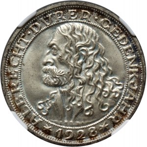 Germany, Weimar Republic, 3 Mark 1928 A, Munich, A. Dürer